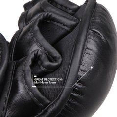 MMA sparingové rukavice REVGEAR Pinnacle P4 - čierna/sivá