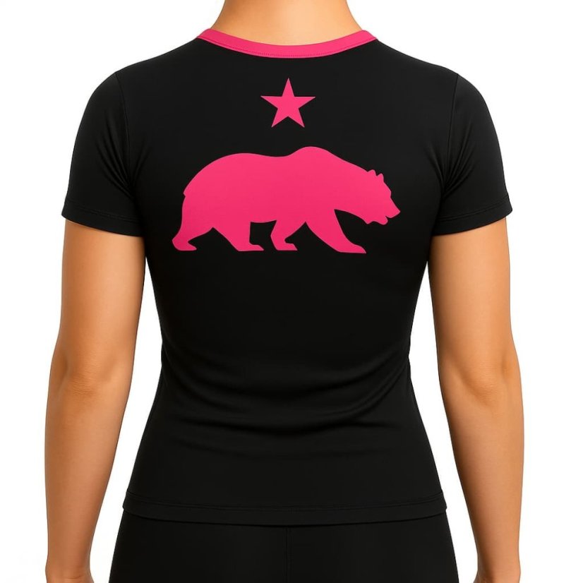 Női Grizzly Rashguard REVGEAR SS – rózsaszín - Méret: S