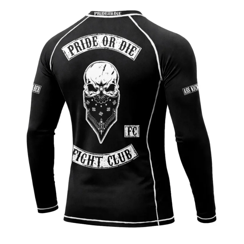 PRiDEorDiE Fight Club LS Rashguard