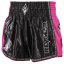 Muay Thai Pantaloni scurți REVGEAR Legends Koi - Negru/Roz - Mărime: XL