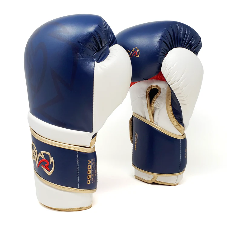 Mănuși de box Rival RS80V Impulse - Navy