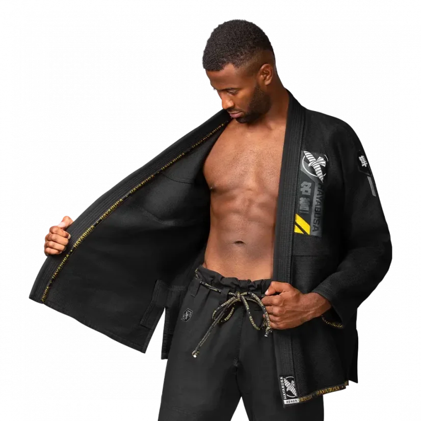 HAYABUSA Ascend Lightweight Giu Jitsu Gi - Czarne