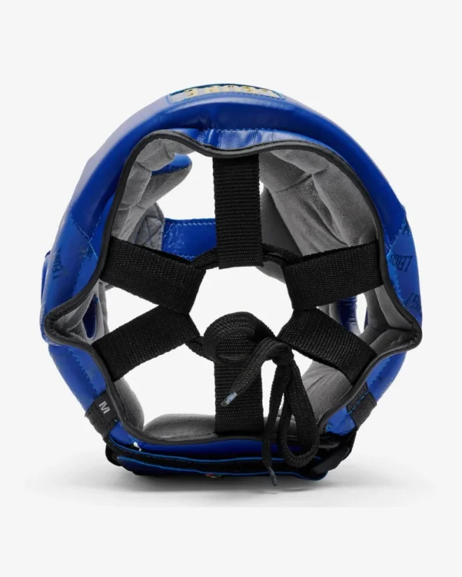Kask Bokserski Leone CS445 DNA – niebieski - Wielkość: M