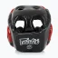 Kask bokserski FAIRTEX Sparring HG13 – czarno/czerwony - Wielkość: M