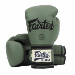 Boxerské rukavice Fairtex BGV11 F-DAY Limited Edition - Army