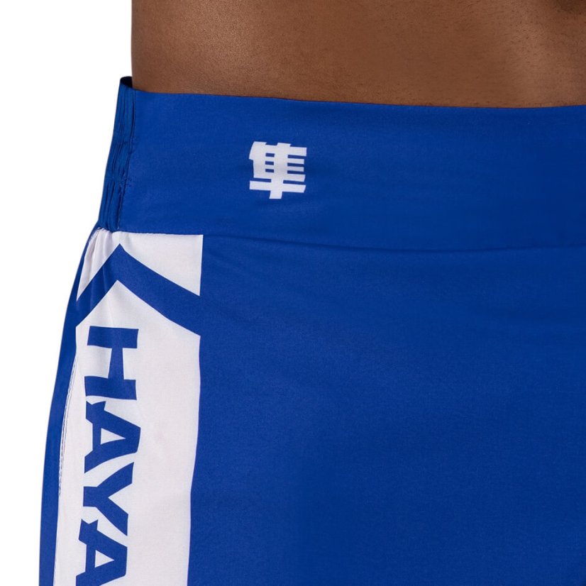 Hayabusa Icon Kickbox rövidnadrág - kék/fehér - Méret: M