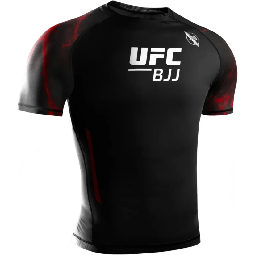Hayabusa UFC BJJ Rashguard kurzarm – Rot