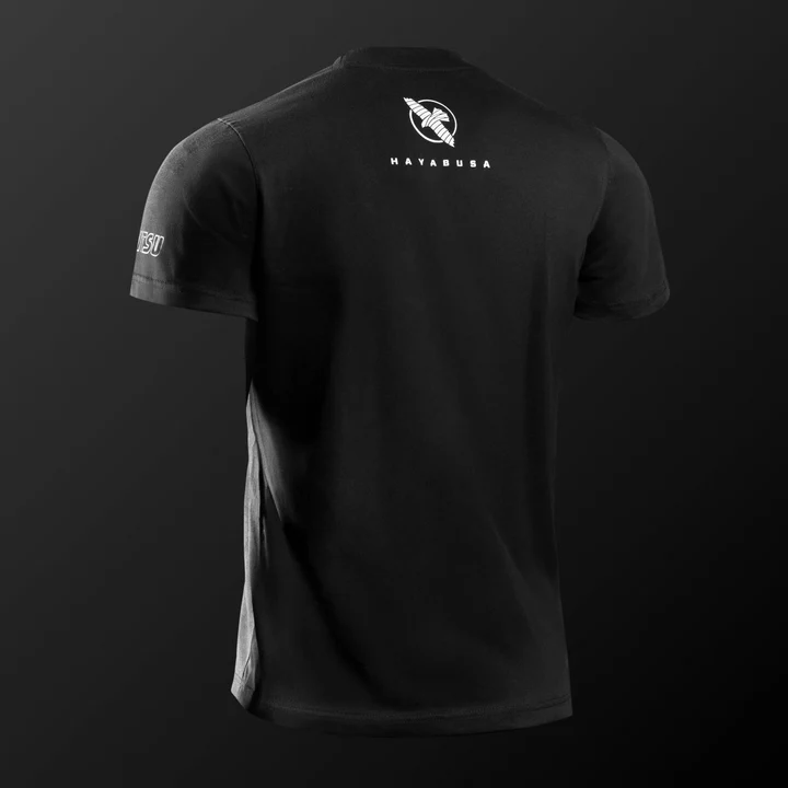 Hayabusa UFC BJJ tričko unisex – čierna