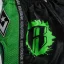 Pantaloni scurti Muay Thai pentru copii REVGEAR Ranked - verde