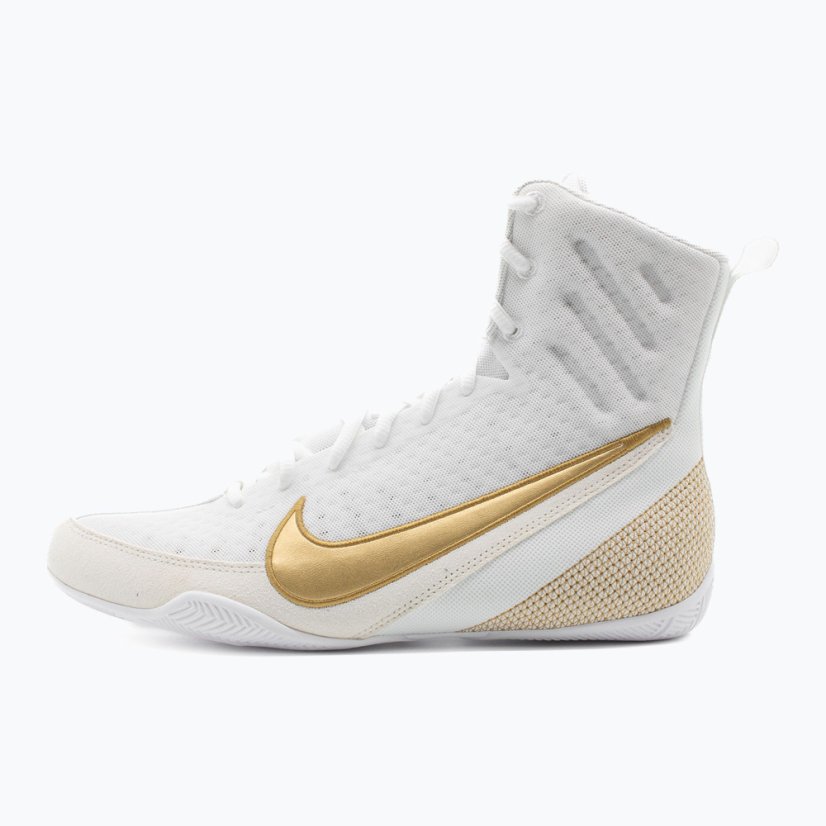 Ghete de box Nike Machomai 3 SE – alb/auriu