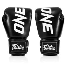 Boxerské rukavice Fairtex BGV1 – ONE – černá