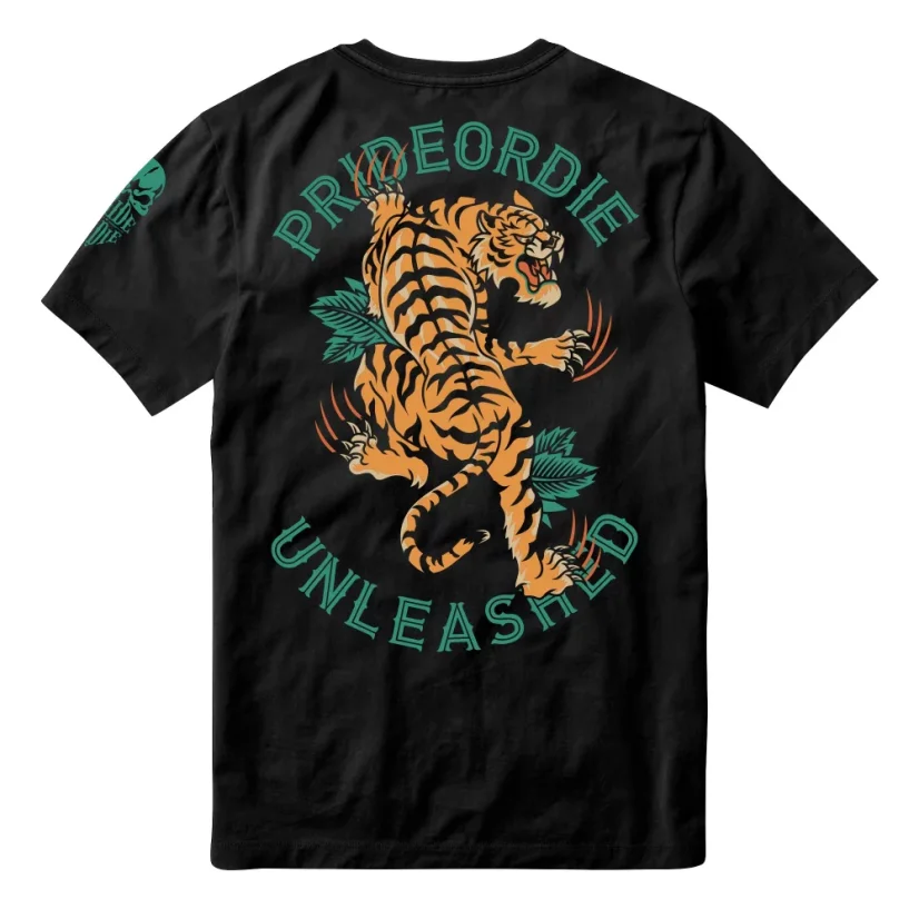 Tricou bărbați PRiDEorDiE Unleashed V2 - Mărime: 2XL