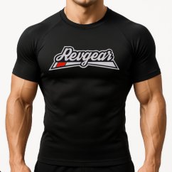 Rash Guard Revgear SS - fekete