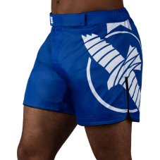 Hayabusa Icon Fight Mid Length Shorts - blue