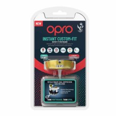 OPRO Instant Custom Fit Zahnschutz Senior – Gold/Weiß