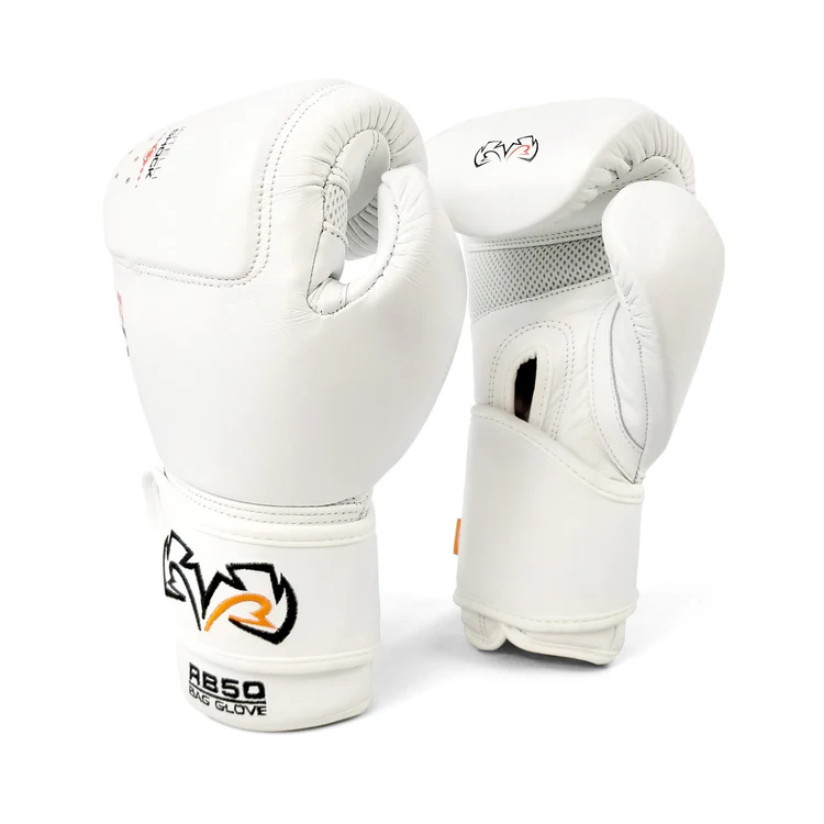 Bag gloves RIVAL RB50 Intelli Shock Compact - white