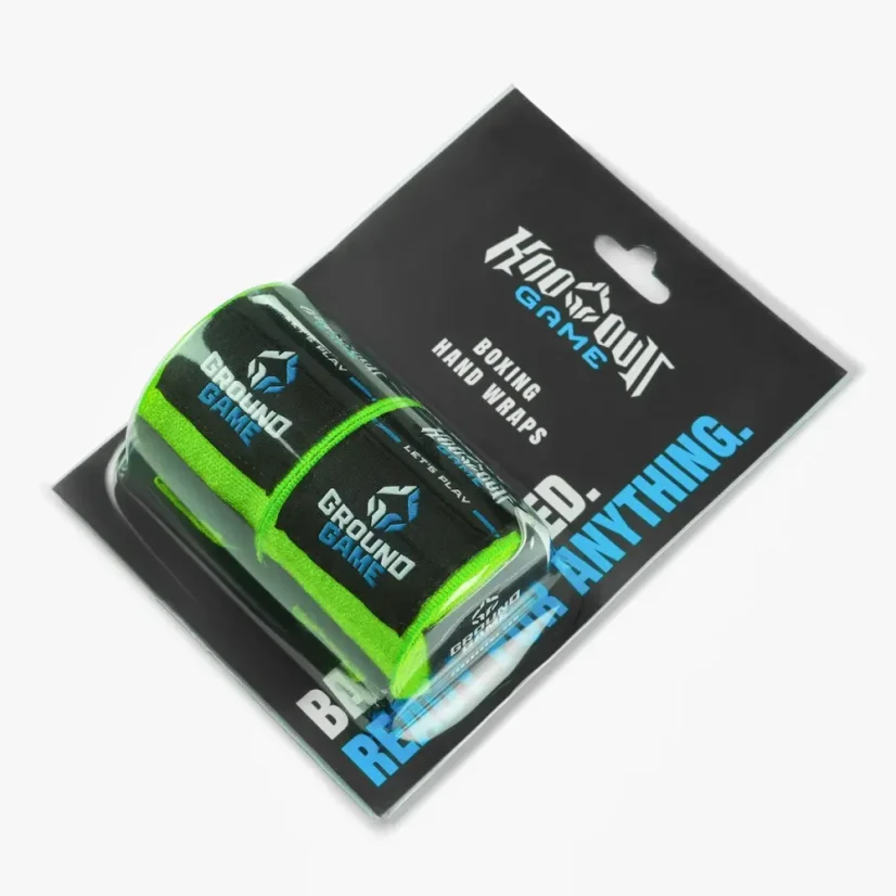 Ground Game Neon boxerské bandáže 4 m