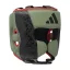 Adidas Combat 50 Kask bokserski – zielony/czarny