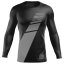 Rashguard No-Gi REVGEAR Ranked LS – čierny - Veľkosť: M