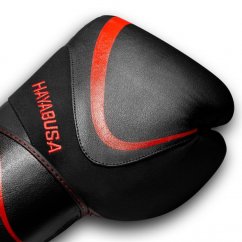 Bokszkesztyű HAYABUSA H5 - Fekete/Piros