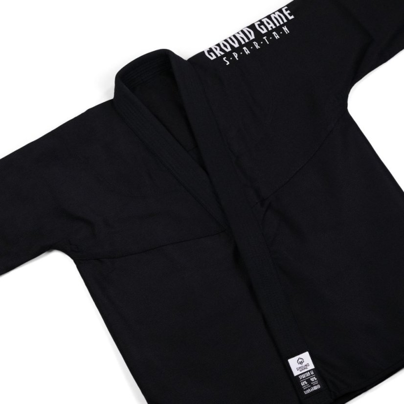 Ground Game Spartan Kids BJJ Gi – Black