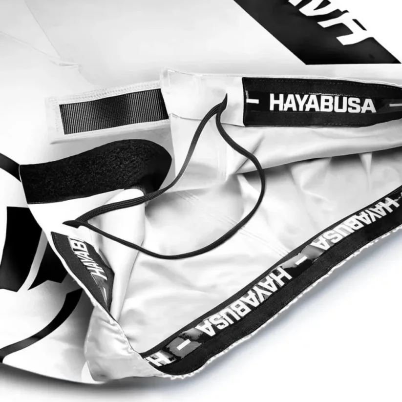 Hayabusa Icon Fight Mid Length Shorts - White