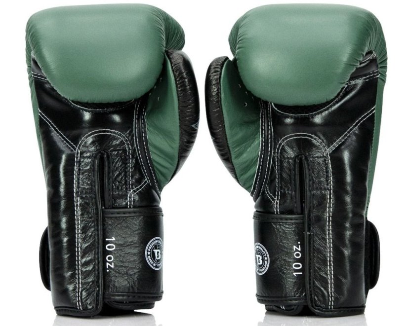 Rękawice bokserskie Fairtex - Booster FXB BG V2 - zielone/czarno