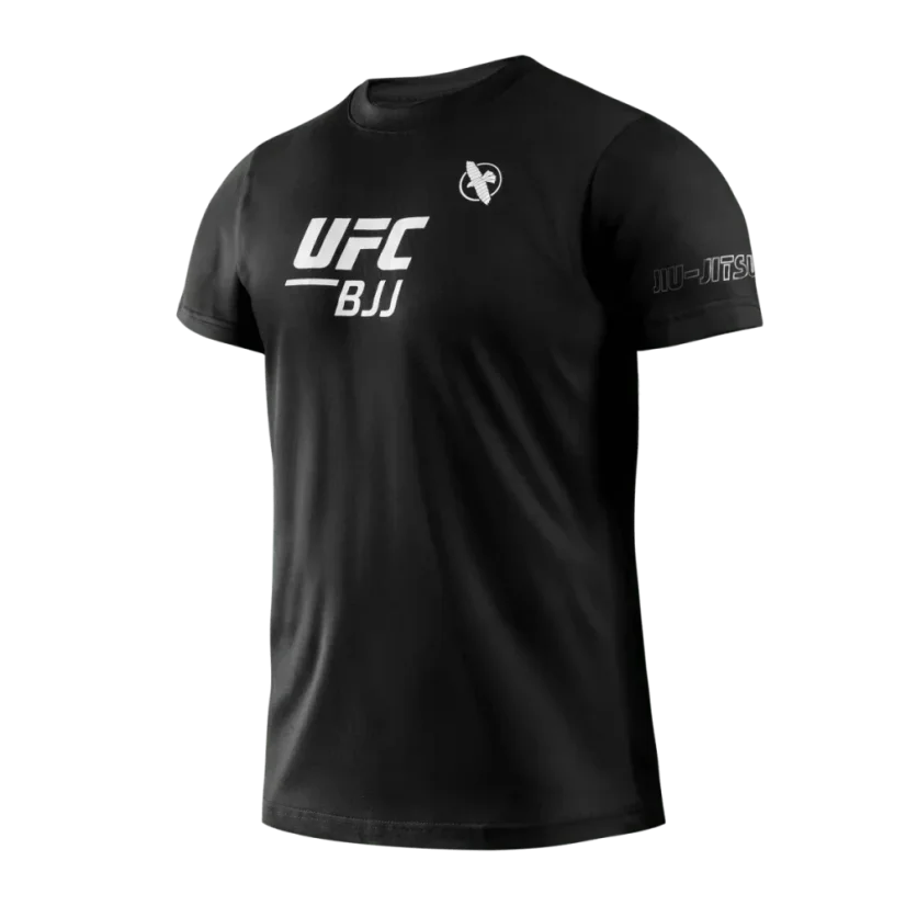 Hayabusa UFC BJJ tričko unisex – čierna