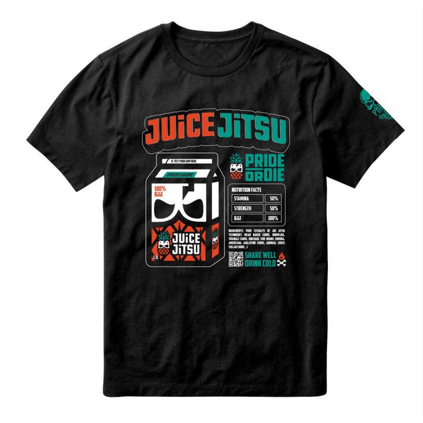 Koszulka PRiDEorDiE Juice Jitsu - Wielkość: 2XL
