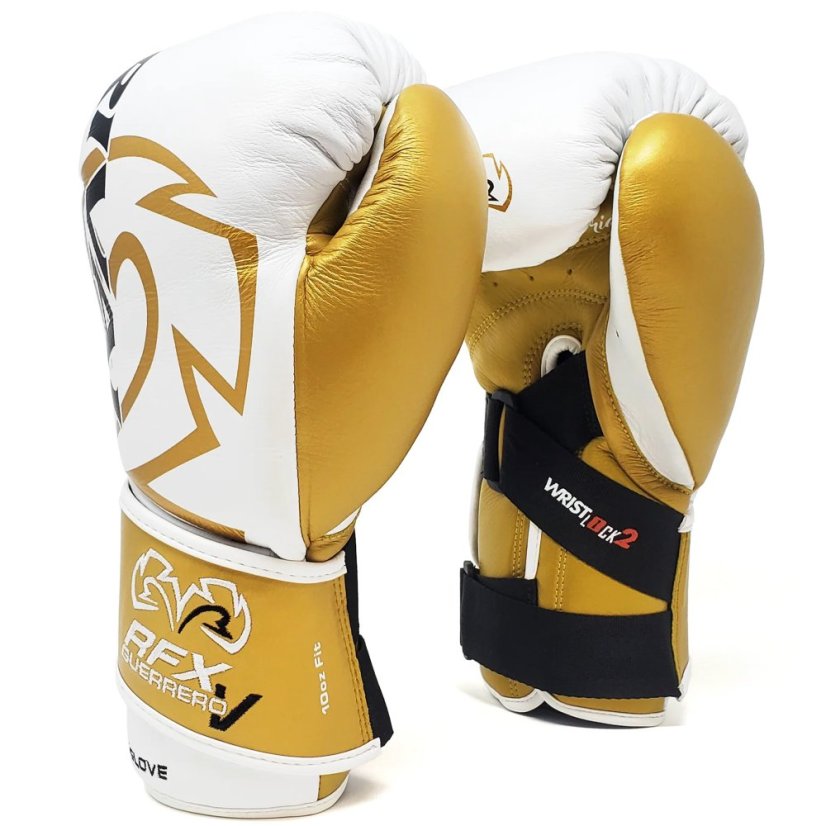 Bag gloves RIVAL RFX-Guerrero - white/gold