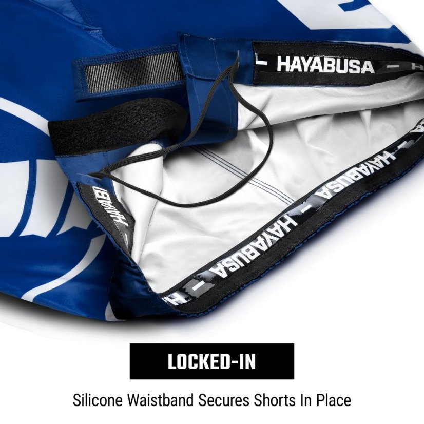 MMA shorts Hayabusa Icon Fight - blue - Size: XL
