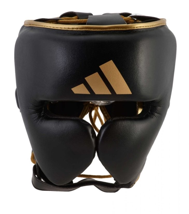 Adidas AdiStar Pro Boxhelm – Schwarz/Gold - Größe: M