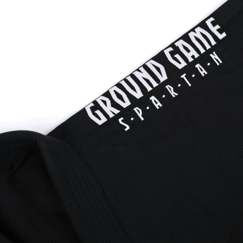 Ground Game Spartan Kids BJJ Gi – Black