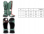 Chrániče holení Fairtex - Booster FXB SG - bílá