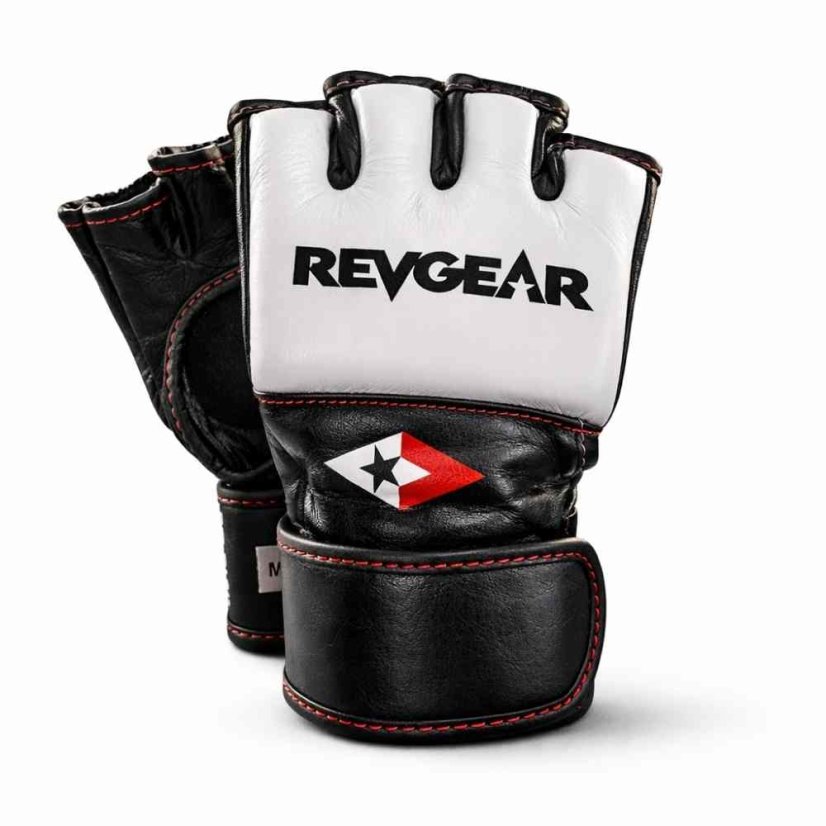 MMA rukavice REVGEAR Challenger 2 Pro Series - bílá - Velikost: XS