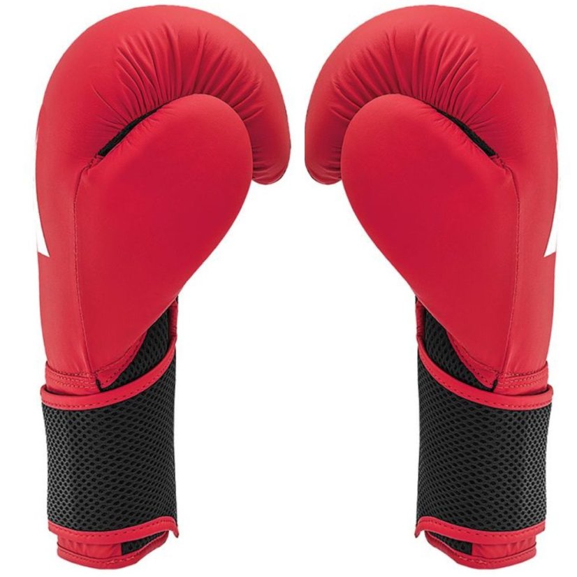 Boxerské rukavice ADIDAS Hybrid 25 - červená - Váha rukavic v Oz: 4oz