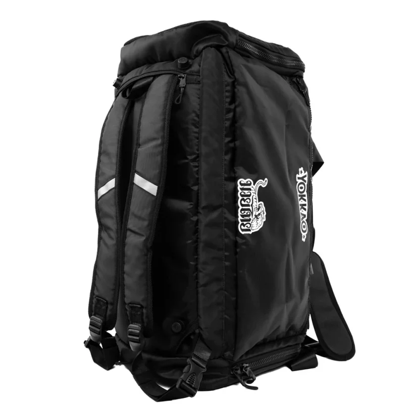 YOKKAO Tiger Gym Bag 50l wielofunkcyjna torba sportowa – czarna