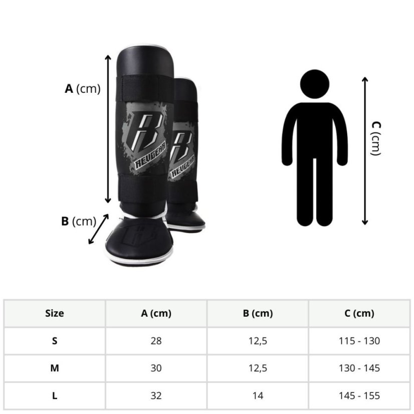 Dětské chrániče holení REVGEAR Youth Series - modrá