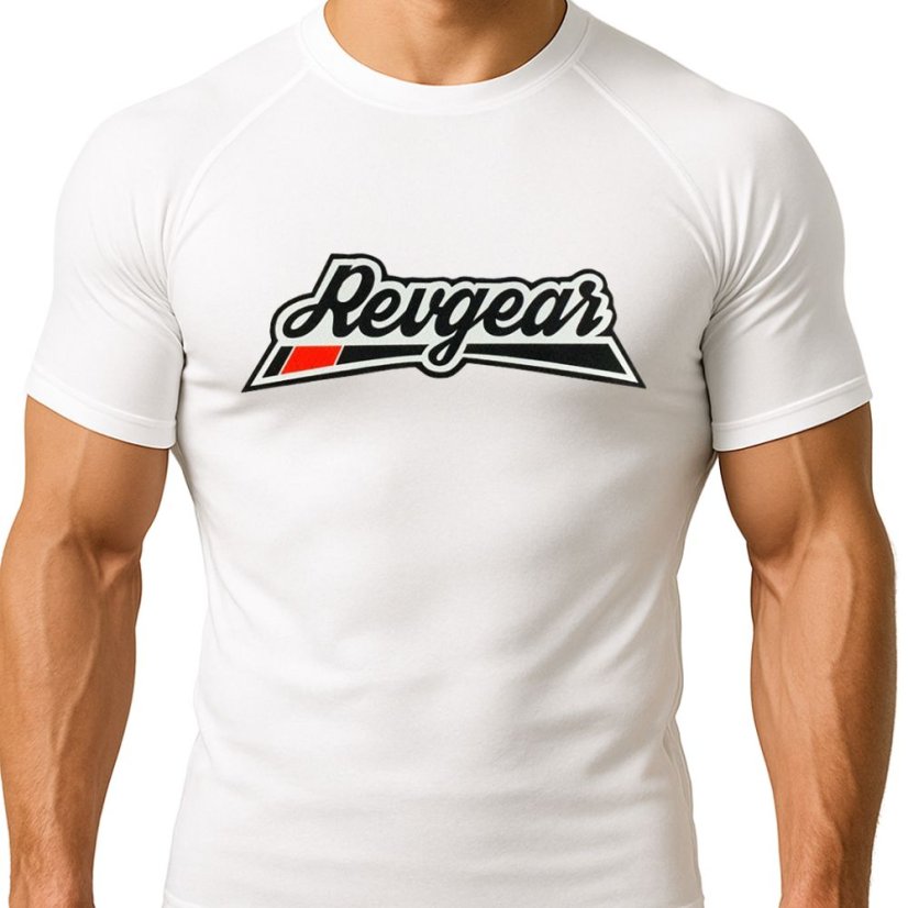 Rash Guard Revgear SS - biały - Wielkość: XL