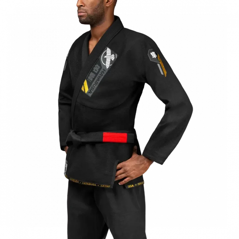 HAYABUSA Ascend Lightweight Giu Jitsu Gi - Czarne
