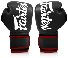 Mănuși de box Fairtex BGV14 - negru/roșu
