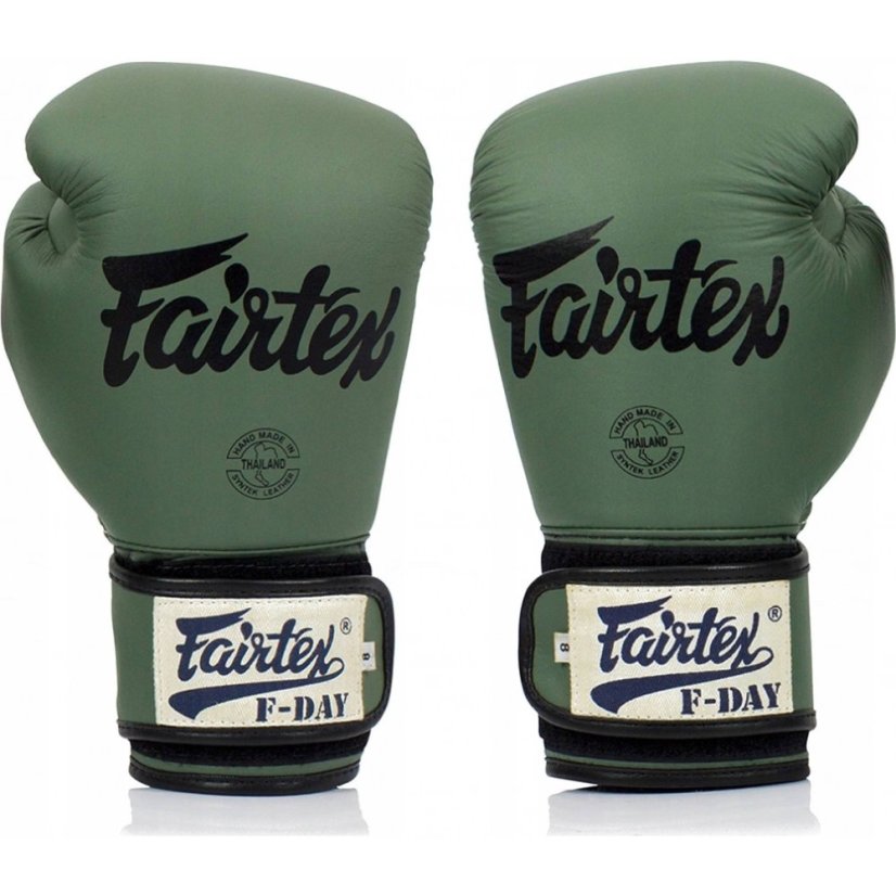 Fairtex BGV11 F-DAY bokszkesztyű Limited Edition – Army - Kesztyű súlya w Oz: 16oz