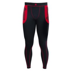 Férfi kompressziós leggings REVGEAR Grizzly – fekete/piros