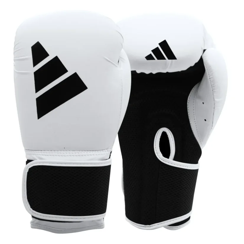 Mănuși de box ADIDAS Hybrid 25 - albe