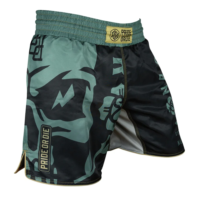 MMA kraťasy PRiDEorDiE No Surrender - Velikost: 3XL