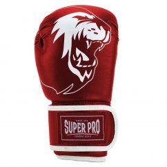 Dětské boxerské rukavice SUPER PRO COMBAT GEAR Talent - Červená