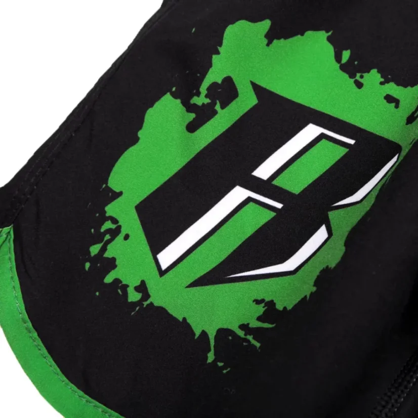 Detské MMA tréningové šortky REVGEAR - zelená - Veľkosť: Youth M