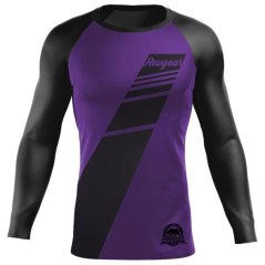 Rashguard No-Gi REVGEAR Ranked LS – fialový