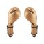 Boxerské rukavice Cleto Reyes Velcro Training - zlatá