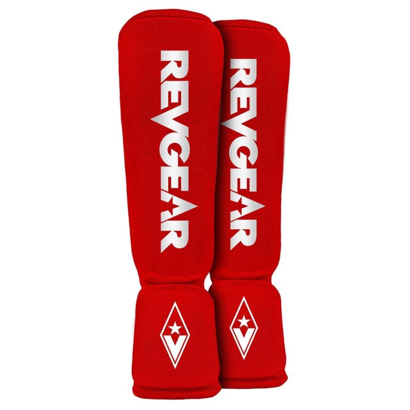 Chrániče holení REVGEAR Muay Thai - červená - Veľkosť: XL